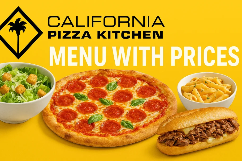 CPK Menu With Prices