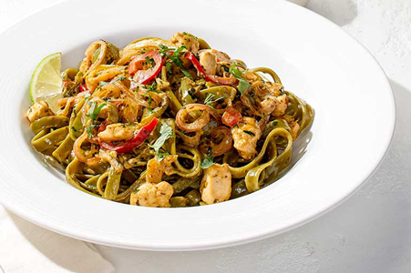 Chicken Tequila Fettuccine