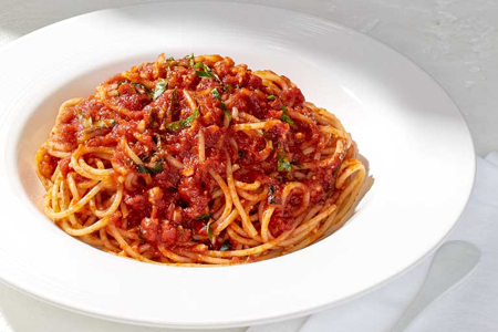 Tomato Basil Spaghetti
